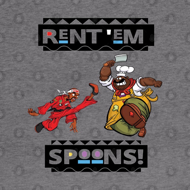 Rent Em Spoon by Anpu Apparel